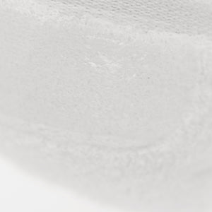 True ClassicWhite Never Show Socks 6-Pack close-up of soft, textured loops.