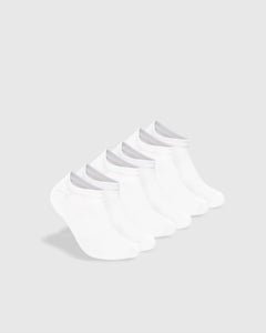 True ClassicWhite Ankle Socks 3-Pack displayed against a neutral background.