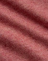 Heather Garnet Short Sleeve Crew Neck T Shirt fabric close-up.