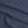 Heather Navy Classic Crew Neck close up showing soft heather navy fabric with a subtle textured weave and tonal variation for mens basics