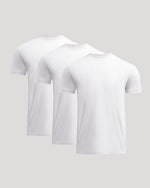 White Classic Crew Neck 3-Pack