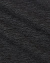 Dark Heather Tempest Active Crew Neck Tee with nubby textured fabric folds.