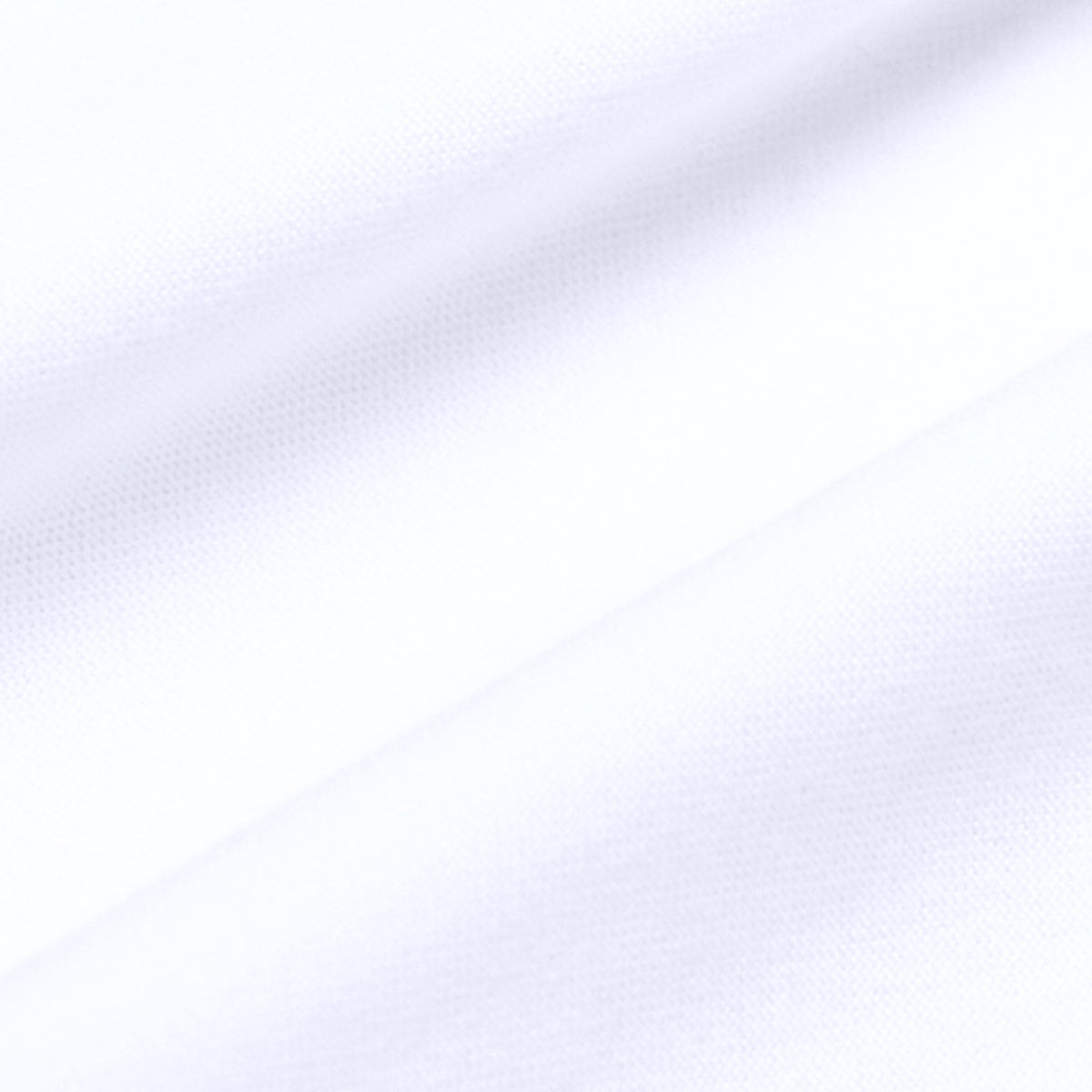 All-White Tall Straight Hem Crew Neck T-Shirt fabric close-up.