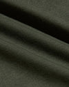 All Grove Pima Cotton Blend Curved Hem Crew's textured fabric close-up.