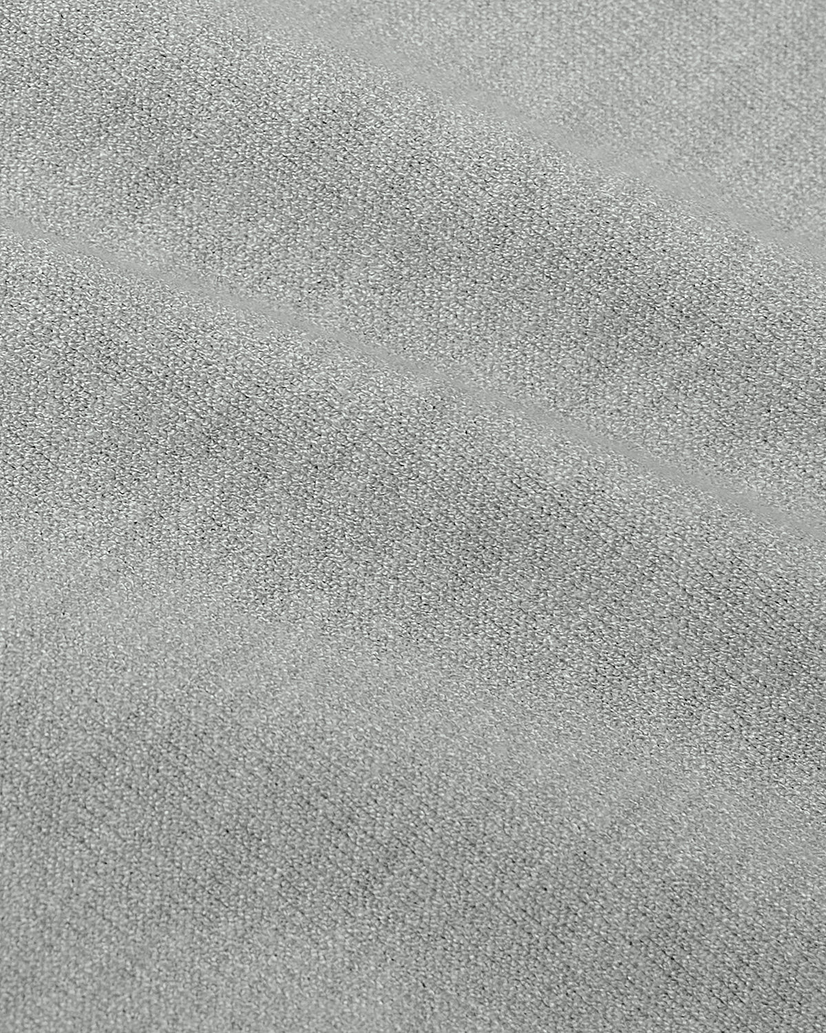 Heather Gray Dressy Polo fabric close-up, showing its soft, looped texture.