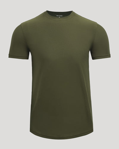 Active Curved Hem Crew
