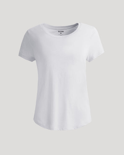 Slub Scoop Neck