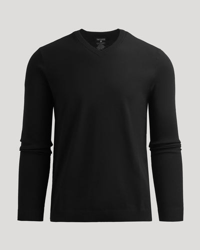 Dressy V‑Neck Sweater