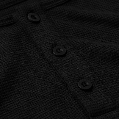 Waffle Long Sleeve Henley