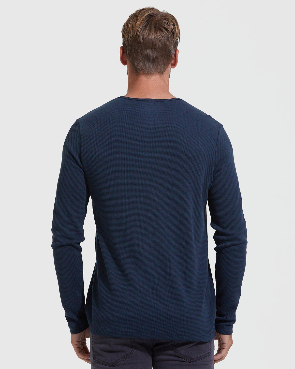 The Standard Waffle Long Sleeve Henley 3-Pack