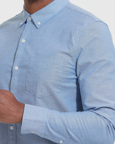 Stretch Oxford Long Sleeve Shirt