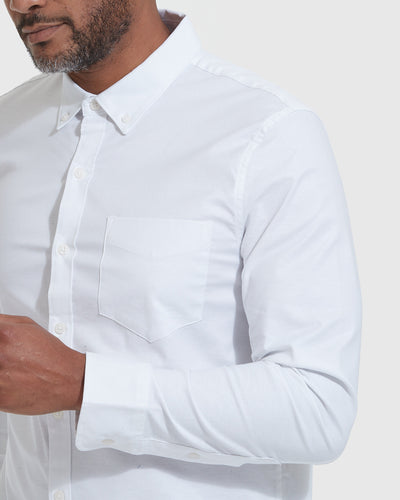 Stretch Oxford Long Sleeve Shirt