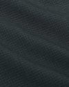 Heather Navy Long Sleeve Ripstop Commuter Shirt's intricate woven texture close-up.