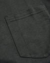 Carbon Heavyweight Pocket Crew with visible pocket stitching and durable knit fabric.