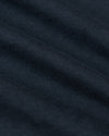 Navy Tall Long Sleeve T-Shirt, close-up of fine knit pattern.