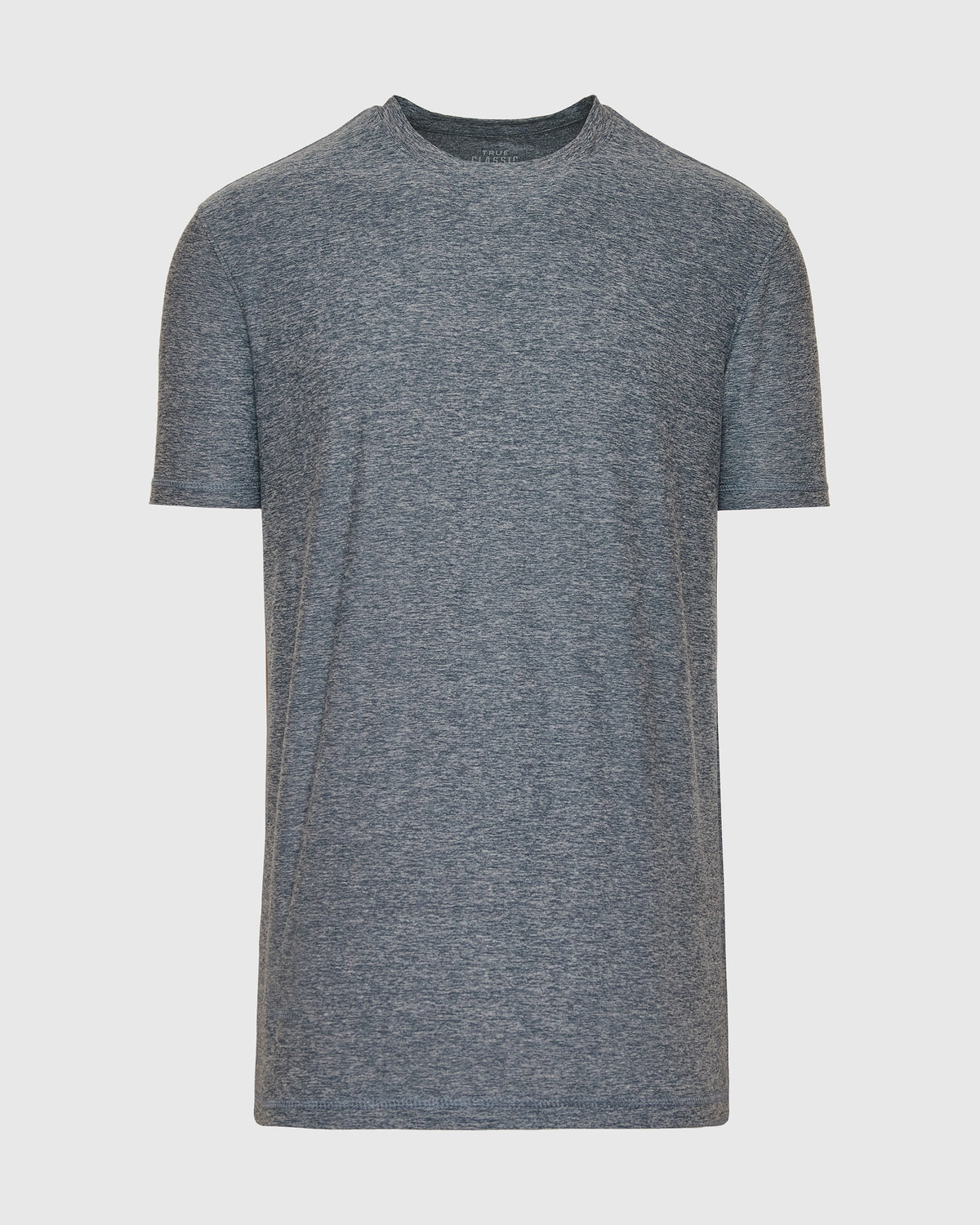 Heather Navy Tall Active Crew Neck 2.0 T-shirt, heathered gray, short-sleeve, crew-neck.