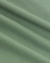 Close-up view of soft sage green fabric texture from the Sage Green Tall Active Crew Neck, highlighting the fine knit detail of this men's basics essential.