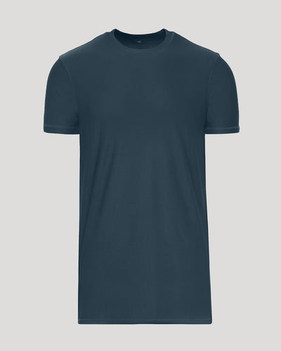 Camiseta deportiva talla alta cuello redondo