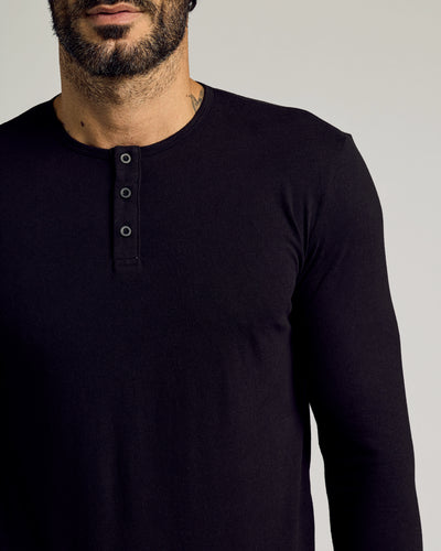 Tall Classic Long Sleeve Henley