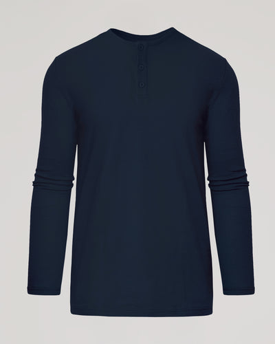 Tall Classic Long Sleeve Henley
