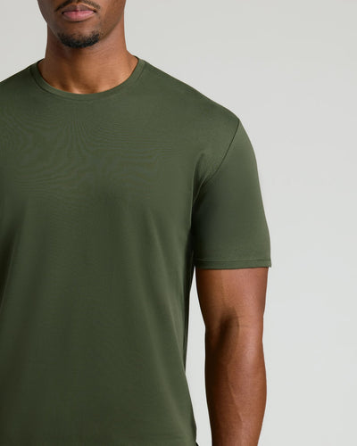 Tall Pima Cotton Blend Crew