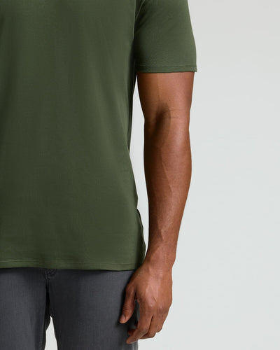 Tall Pima Cotton Blend Crew