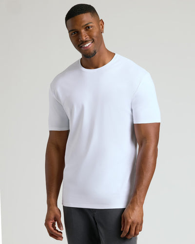 Tall Pima Cotton Blend Crew
