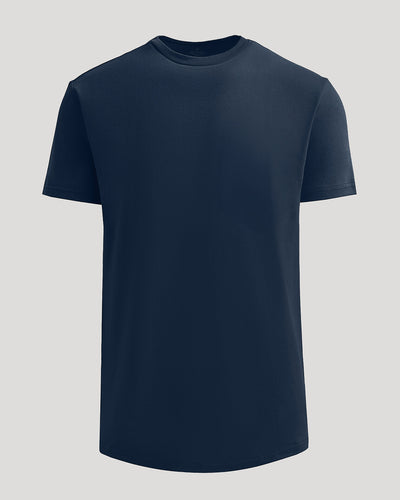 Heavyweight Curved Hem Crew