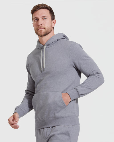 Hoodie pullover de polar