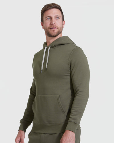 Hoodie pullover de polar