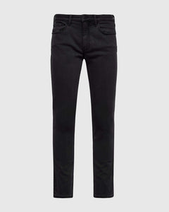 True ClassicBlack Wash Slim Comfort Stretch Jeans with five-pocket design and slim fit.