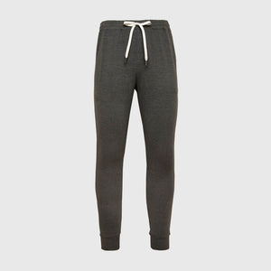 True ClassicCharcoal Heather Gray Active Joggers with elastic waistband and cuffed ankles.