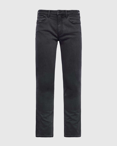 Straight High‑Stretch Jeans