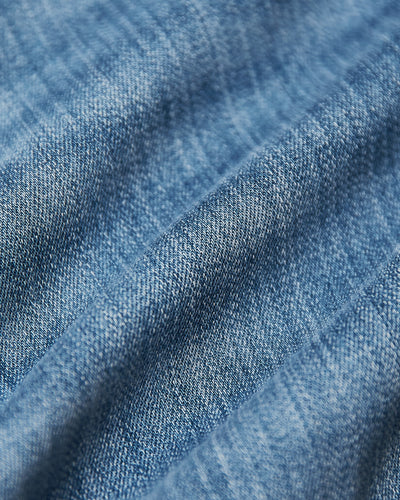 Straight High‑Stretch Jeans