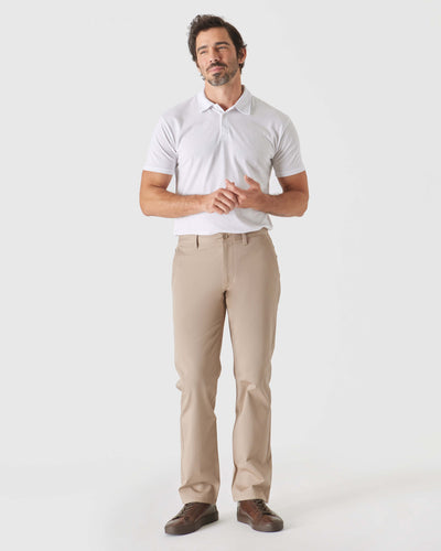 Straight Twill Chino Pants