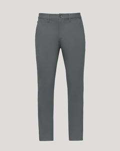 True ClassicCarbon Slim Chino Pants 2.0: sleek slate gray, tailored fit, mid-rise waist.