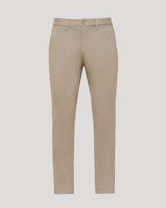 True ClassicKhaki Slim Chino Pants 2.0 against grey background.