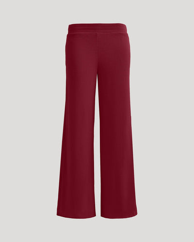 Waffle Wide Leg Pants