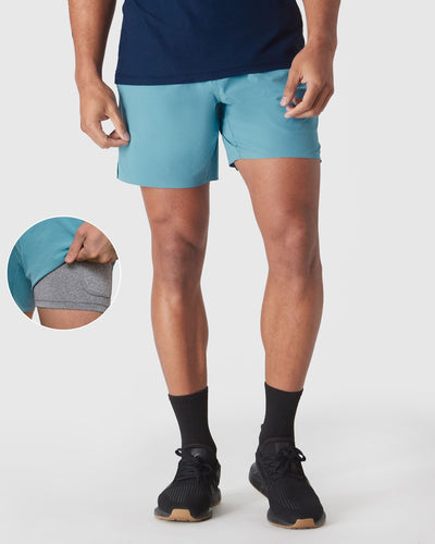 7" 2‑in‑1 Training Shorts