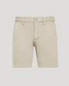 7 Sandstone Chino Shorts 2.0 with belt loops and slanted pockets.