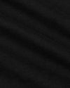 All Black Short Classic Curved Hem Crew 6-Pack