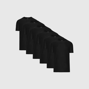 True ClassicTrue Classic Men’s Active Crew Neck T-Shirts in a 6-pack set.