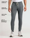 Charcoal & Dark Heather Navy Active Jogger 2-Pack, features highlighted.
