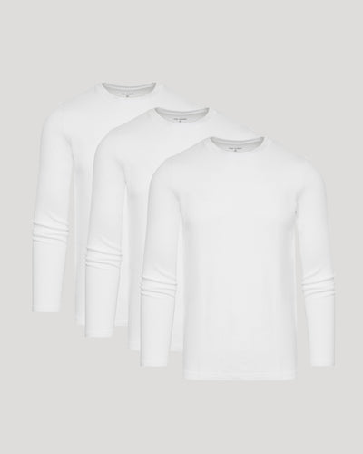 Waffle Long Sleeve Crew Neck
