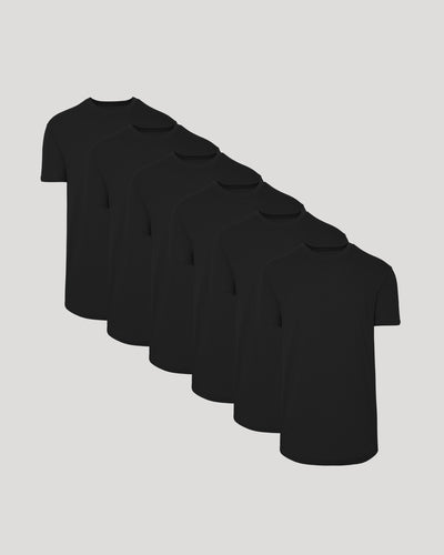 Tall Classic Curved Hem Crew Neck