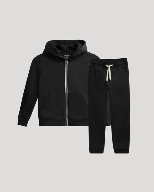 Full Zip Fleece Hoodie & Jogger Set