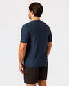 Navy Short Active Crew Neck