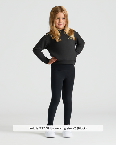 Girls Slouch Pullover Crew