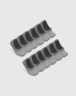 Heather Gray Never Show Socks 12-Pack