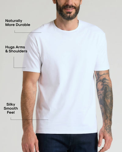 Pima Cotton Blend Crew
